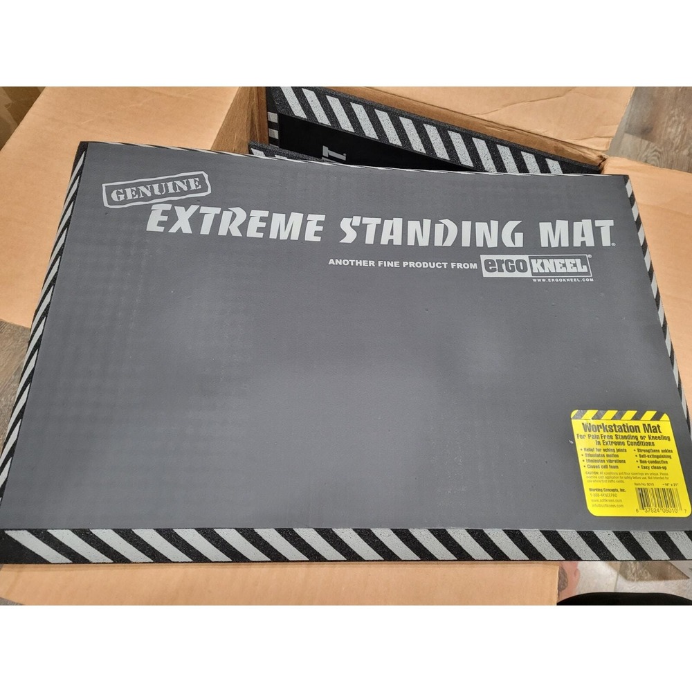 Extreme Standing Mat: 14โณx21โณ standing ergonic work mat case ofโ 12